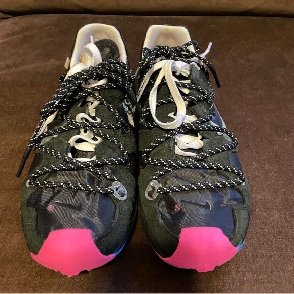 Mint Condition Nike Off-white Terra Kiger womens 8.5 US 40 EUR Black Pink White - Picture 5 of 11